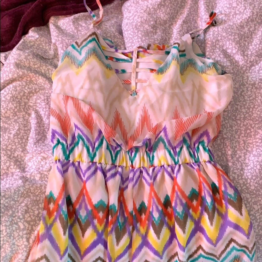 Colourful romper